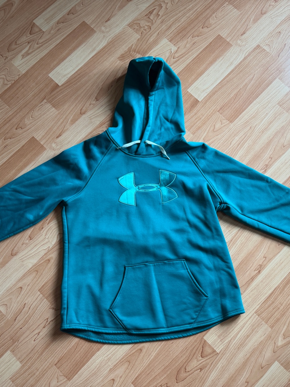 Under Armour Teal Hoodie with Logo
